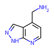 Picture of 1H-Pyrazolo[3,4-b]pyridine-4-methanamine