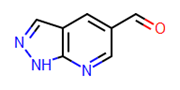 Picture of 1H-Pyrazolo[3,4-b]pyridine-5-carboxaldehyde