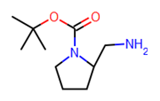 Picture of tert-butyl 2-(1-aminoethyl)-1-pyrrolidinecarboxylate