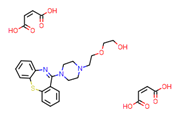 Picture of 2-(2-(4-(dibenzo[b,f][1,4]thiazepin-11-yl)piperazin-1-yl)ethoxy)ethanol hemifumarate