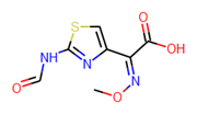 Picture of 2-(2-FORMYLAMINOTHIAZOL-4-YL)-2-METHOXYIMINOACETIC ACID