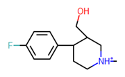 Picture of (3S,4R)-4-(4-Fluorophenyl)-3-hydroxymethyl-1-methylpiperidine