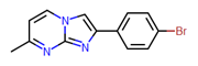 Picture of 2-(4-BROMO-PHENYL)-7-METHYL-IMIDAZO[1,2-A]PYRIMIDINE