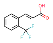 Picture of 2-(trifluoromethyl)cinnamic acid