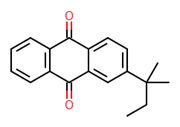 Picture of 2-(1,1-dimethylpropyl)anthraquinone