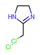 Picture of 2-(chloromethyl)-4,5-dihydro-1H-imidazole hydrochloride