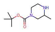 Picture of tert-butyl (s)-3-methyl-1-piperazinecarboxylate