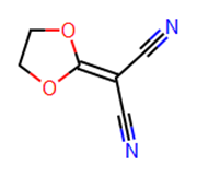 Picture of 2-(1,3-dioxolan-2-ylidene)malononitrile