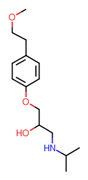 Picture of 1-[4-(2-methoxyethyl)phenoxy]-3-(propan-2-ylamino)propan-2-ol