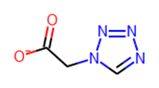 Picture of tetrazol-1-ylacetic acid