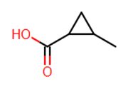 Picture of (1R,2S)-2-methylcyclopropanecarboxylic acid