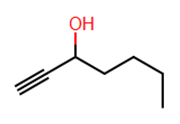 Picture of 1-Heptyn-3-ol
