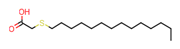 Picture of tetradecylthioacetic acid
