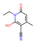 Picture of 1-Ethyl-6-hydroxy-4-methyl-2-oxo-1,2- dihydropyridine-3-carbonitrile