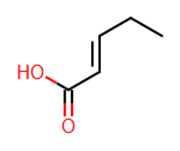 Picture of trans-2-pentenoic acid