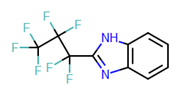 Picture of 2-(Heptafluoropropyl)benzimidazole