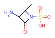 Picture of (2s-trans)-3-amino-2-methyl-4-oxoazetidine-1-sulphonic acid