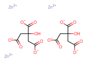 Picture of zinc citrate