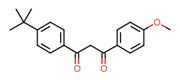 Picture of 1-(4-(1,1-dimethylethyl)phenyl)-3-(4-methoxyphenyl)-1,3-propanedione