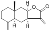 Picture of (3aR,4aS,8aR,9aR)-8a-Methyl-3,5-dimethylene-decahydro-naphtho[2,3-b]furan-2-one