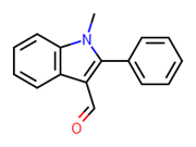 Picture of 1-methyl-2-phenylindole-3-carboxaldehyde