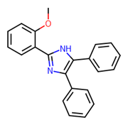 Picture of 2-(o-methoxy)phenyl-4,5-diphenylimidazole