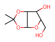 Picture of (3aR,5R,6S,6aR)-5-(hydroxymethyl)-2,2-dimethyl-3a,5,6,6a-tetrahydrofuro[4,5-d][1,3]dioxol-6-ol