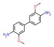 Picture of 3,3'-Dimethoxybenzidine