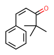 Picture of (1E)-4,4-dimethyl-1-phenyl-1-penten-3-one