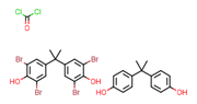 Picture of tetrabromobisphenol- A -polycarbonate