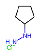 Picture of 1-cyclopentylhydrazine hydrochloride