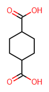 Picture of trans-1,4-Cyclohexanedicarboxybic acid