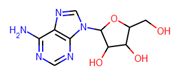 Picture of (2R,3S,4S,5R)-2-(6-Aminopurin-9-yl)-5-(hydroxymethyl)oxolane-3,4-diol