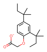Picture of (2,4-bis(1,1-dimethylpropyl)phenoxy)acetic acid