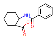 Picture of (1R,2s)-(-)-2-benzamidocyclohexane carboxylic acid