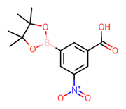 Picture of (3-Carboxy-5-nitrophenyl)boronic acid pinacol ester