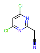 Picture of (4,6-dichloro-pyrimidin-2-yl)-acetonitrile