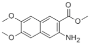 Picture of 3-Amino-6.7-dimethoxy-2-naphthalenecarboxylic acid methyl ester