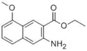 Picture of 3-Amino-8-methoxy-2-naphthalenecorboxyic acid methyl ester
