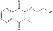 Picture of 2-(2-hydroxyethylthio)-3-methylnaphthalene-1,4-dione