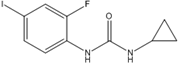 Picture of 1-cyclopropyl-3-(2-fluoro-4-iodophenyl)urea