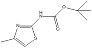 Picture of tert-butyl 4-methylthiazol-2-ylcarbamate