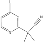 Picture of 2-(4-iodopyridin-2-yl)-2-methylpropanenitrile