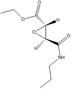 Picture of (2S,3S)-ethyl 3-(propylcarbamoyl)oxirane-2-carboxylate