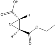 Picture of (2S,3S)-3-(ethoxycarbonyl)oxirane-2-carboxylic acid