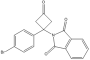 Picture of 2-(1-(4-bromophenyl)-3-oxocyclobutyl)isoindoline-1,3-dione