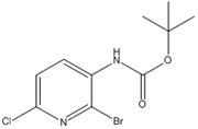 Picture of tert-butyl 2-bromo-6-chloropyridin-3-ylcarbamate