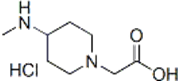 Picture of 2-(4-(Methylamino)piperidin-1-yl)acetic acid hydrochloride