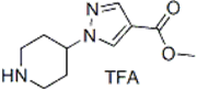 Picture of Methyl 1-(piperidin-4-yl)-1H-pyrazole-4-carboxylate trifluoroacetic acid salt