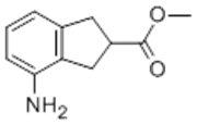 Picture of 1H-Indene-2-carboxylic acid, 4-amino-2,3-dihydro-, methyl ester